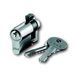 euro-halfcylinder + 3 sleutels